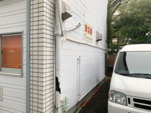 エアコン配管取り回し