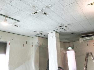 天井塗装 施工前