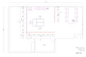 オフィスレイアウト図