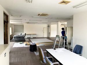 間仕切り 施工前