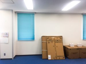 施工前 スチールパーテーション