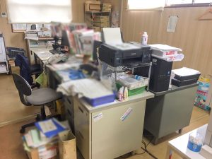 床施工前オフィス