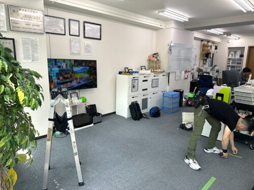 施工の様子