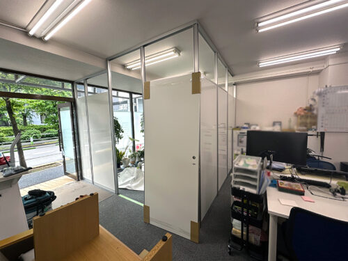 施工の様子