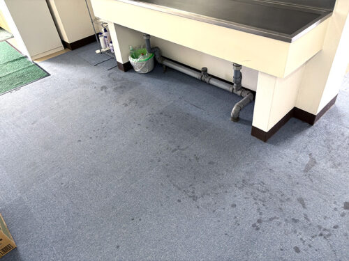 床施工前