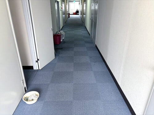 床施工前