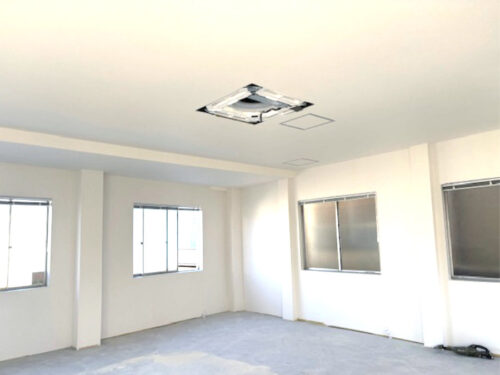 天井ボード施工後