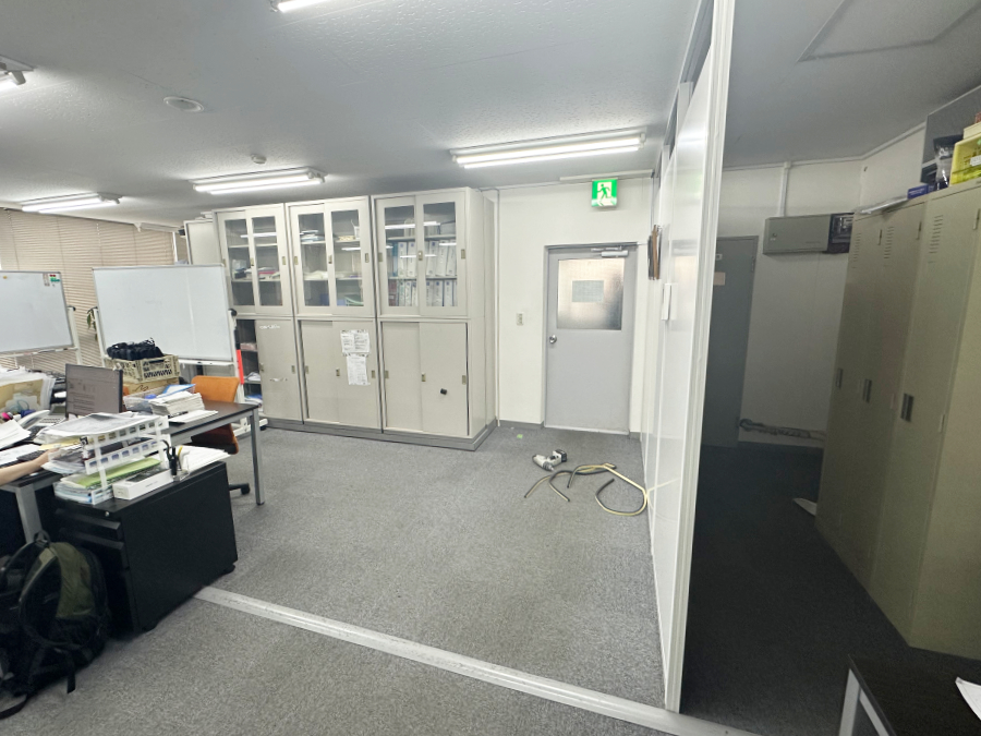 間仕切り施工前