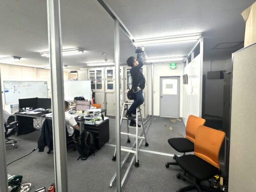 施工の様子