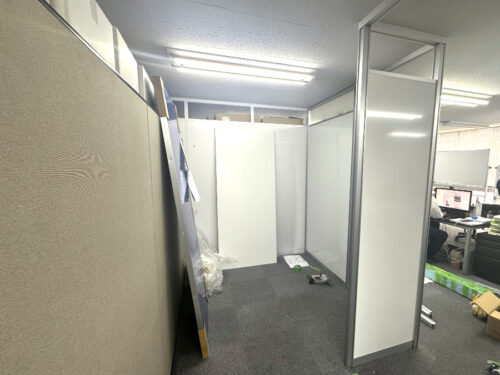施工の様子