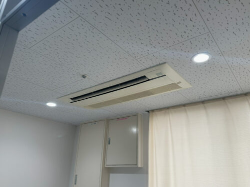 ダウンライト施工後