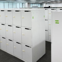 パーソナルロッカー設置後