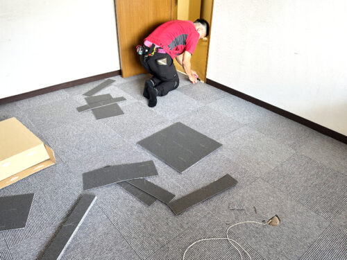 施工の様子