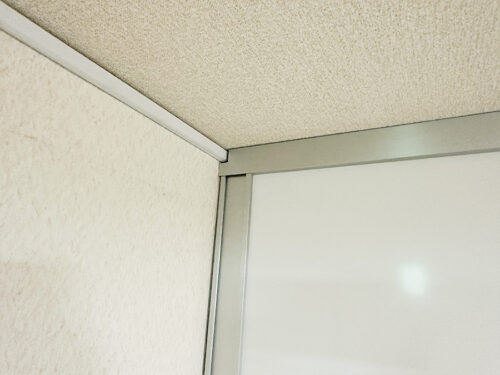 パーテーション施工後